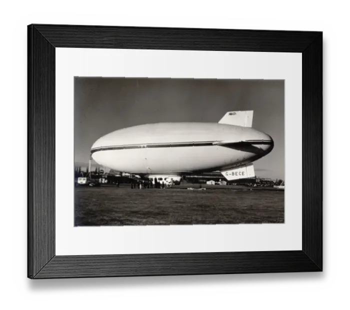 Framed Print : Airship Industries Skyship 500, G-BECE Framed Print : Airship Industries Skyship 500, G-BECE