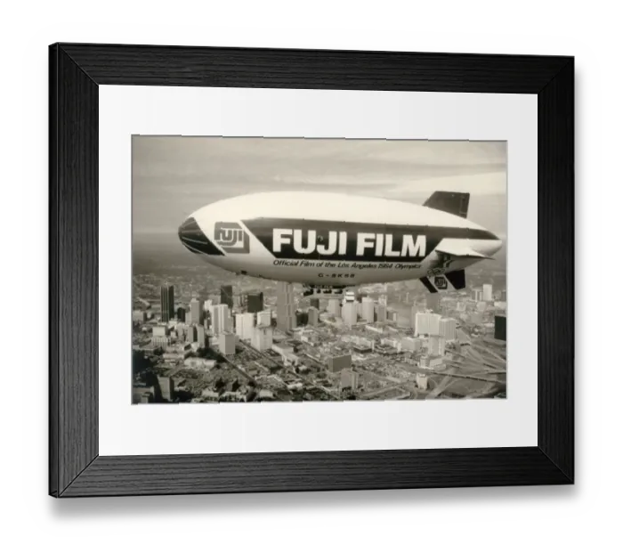 Framed Print : Airship Industries Skyship 500-04, G-SKSB, over Atlanta Framed Print : Airship Industries Skyship 500-04, G-SKSB, over Atlanta