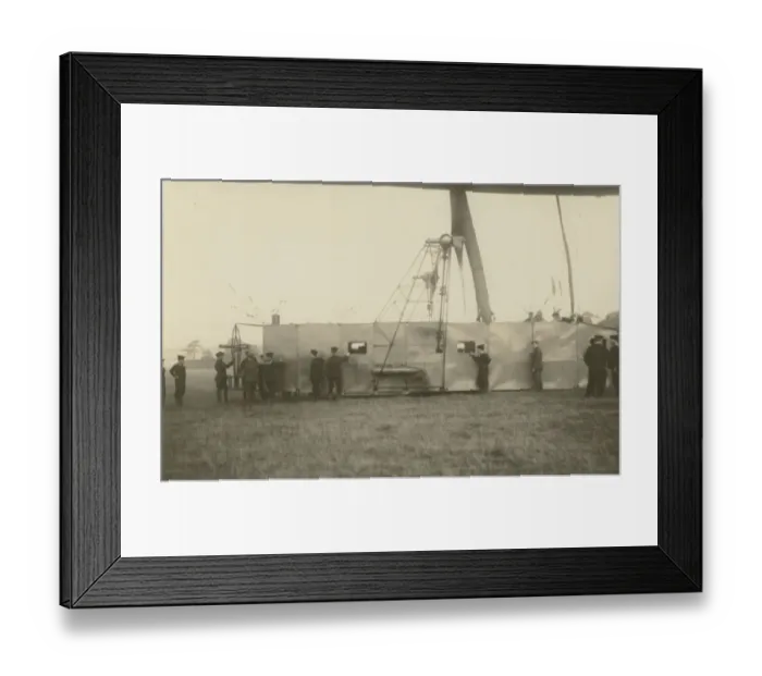 Framed Print : The gondola of Naval Airship No3, Astra Torres Framed Print : The gondola of Naval Airship No3, Astra Torres