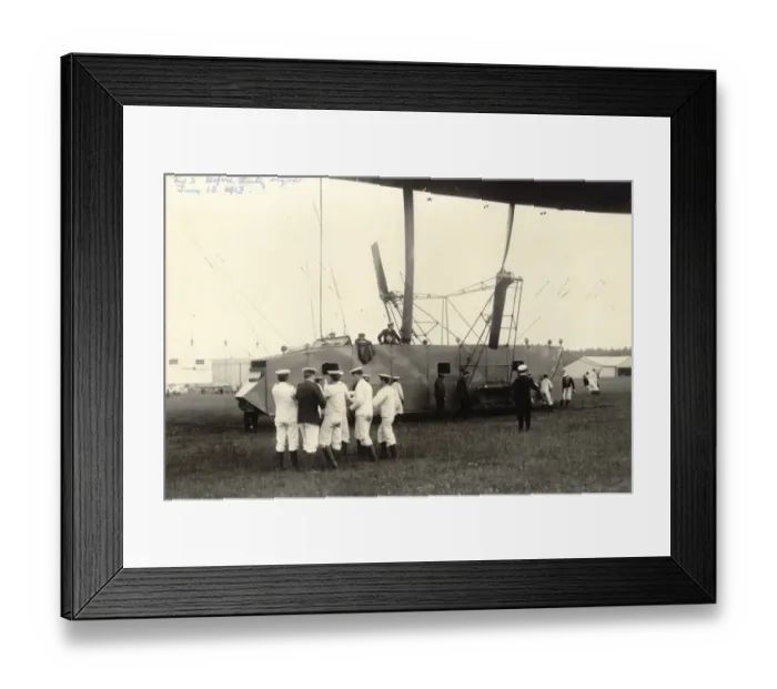 Framed Print : The gondola of Naval Airship No3, Astra Torres Framed Print : The gondola of Naval Airship No3, Astra Torres
