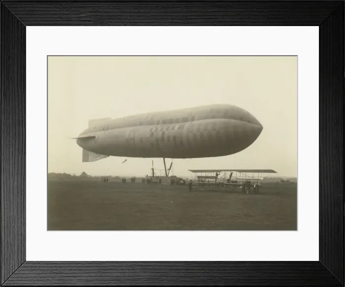 Framed Print : Naval Airship No3, Astra Torres, 7 October 1913 Framed Print : Naval Airship No3, Astra Torres, 7 October 1913