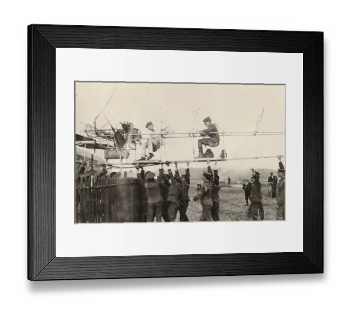 Framed Print : The car of HMA Baby, Col Capper and F McWade, 1909 Framed Print : The car of HMA Baby, Col Capper and F McWade, 1909