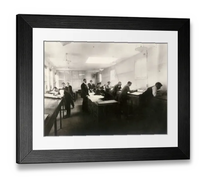 Framed Print : Sopwith Aviation Drawing Office 1914-1915 Framed Print : Sopwith Aviation Drawing Office 1914-1915