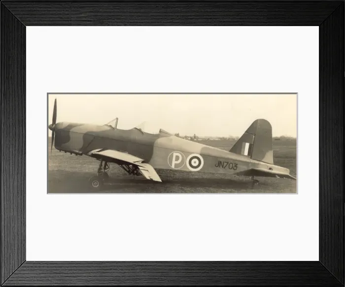 Framed Print : Miles M18 HL, JN703, used to test a high-lift wing