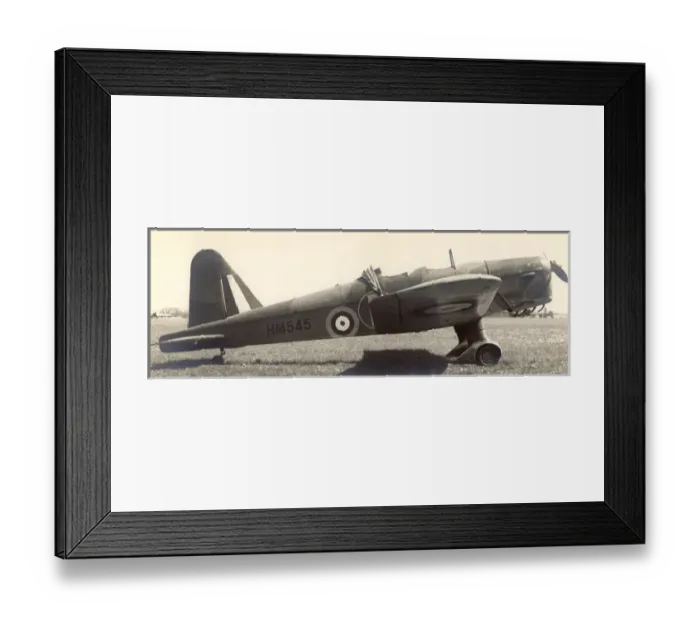 Framed Print : The second Miles M18 Mk2 when registered HM545 Framed Print : The second Miles M18 Mk2 when registered HM545
