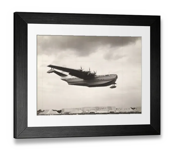Framed Print : Saunders-Roe SR45 Princess, G-ALUN Framed Print : Saunders-Roe SR45 Princess, G-ALUN