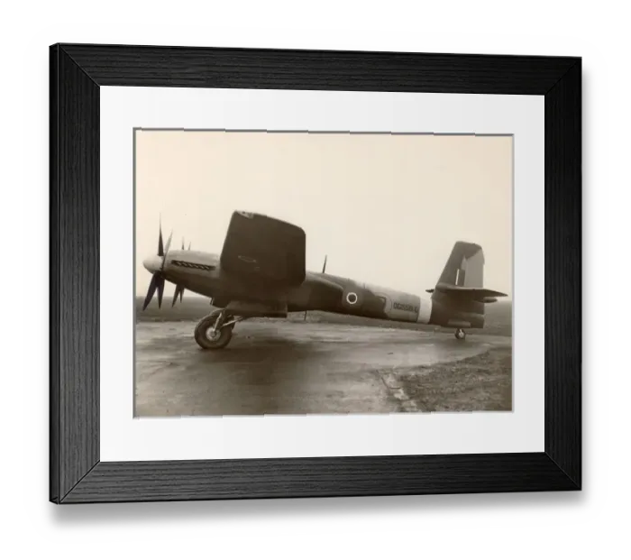 Framed Print : First prototype Westland Welkin, DG558 / G Framed Print : First prototype Westland Welkin, DG558 / G