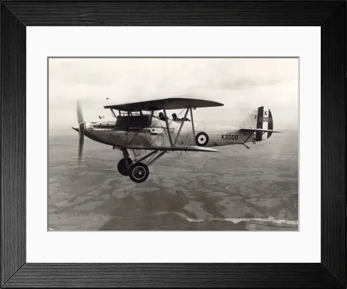 Framed Print : Hawker Hart I, K3000 Framed Print : Hawker Hart I, K3000