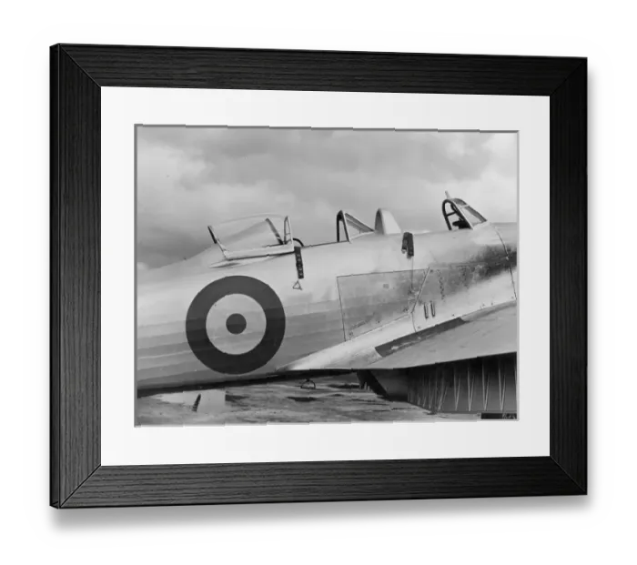 Framed Print : Hawker Hurricane 2-31 two-seat trainer Framed Print : Hawker Hurricane 2-31 two-seat trainer