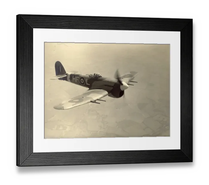 Framed Print : Hawker Typhoon IB, JR128 Framed Print : Hawker Typhoon IB, JR128