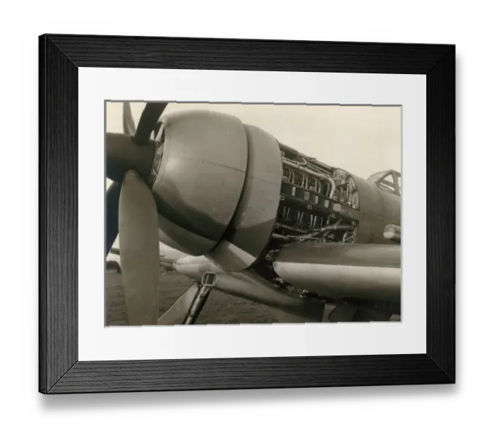 Framed Print : Hawker Typhoon IB, R8694, fitted with an annular radiator Framed Print : Hawker Typhoon IB, R8694, fitted with an annular radiator