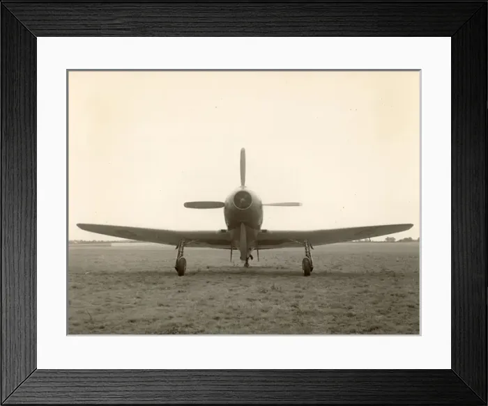 Framed Print : Hawker Tempest V, NV768, fitted with an annular radiator Framed Print : Hawker Tempest V, NV768, fitted with an annular radiator