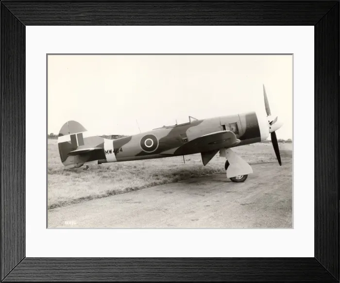 Framed Print : Hawker Tempest II, MW404