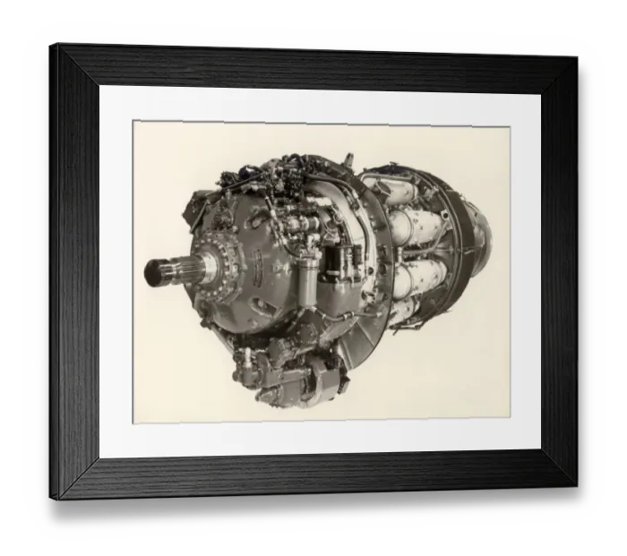 Framed Print : Bristol Proteus 755 turboprop Framed Print : Bristol Proteus 755 turboprop