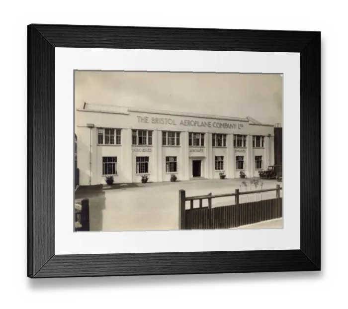 Framed Print : Bristol Aero Engine Department main offices c 1930 Framed Print : Bristol Aero Engine Department main offices c 1930