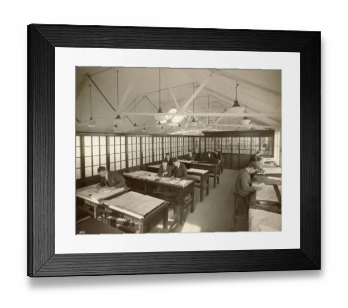 Framed Print : Bristol Aeroplane Company Engine Department Drawing Offices Framed Print : Bristol Aeroplane Company Engine Department Drawing Offices