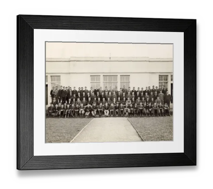 Framed Print : Bristol Aeroplane Company apprentices c 1933 Framed Print : Bristol Aeroplane Company apprentices c 1933