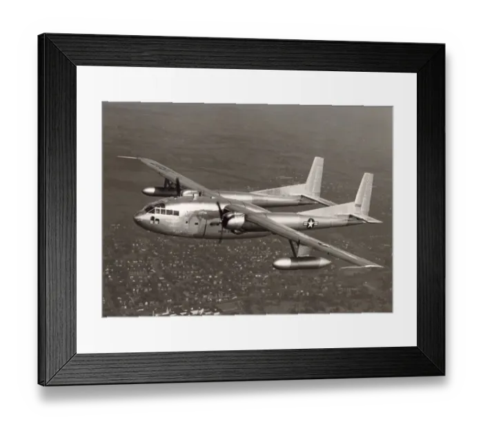 Framed Print : Fairchild YC-119H Skyvan, 51-2585 Framed Print : Fairchild YC-119H Skyvan, 51-2585