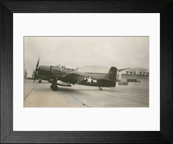 Framed Print : Douglas AD-1 Skyraider Framed Print : Douglas AD-1 Skyraider