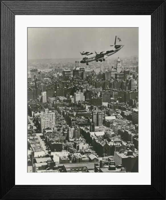 Framed Print : Breguet 941 / McDonnell Douglas 188 - American Airlines Framed Print : Breguet 941 / McDonnell Douglas 188 - American Airlines