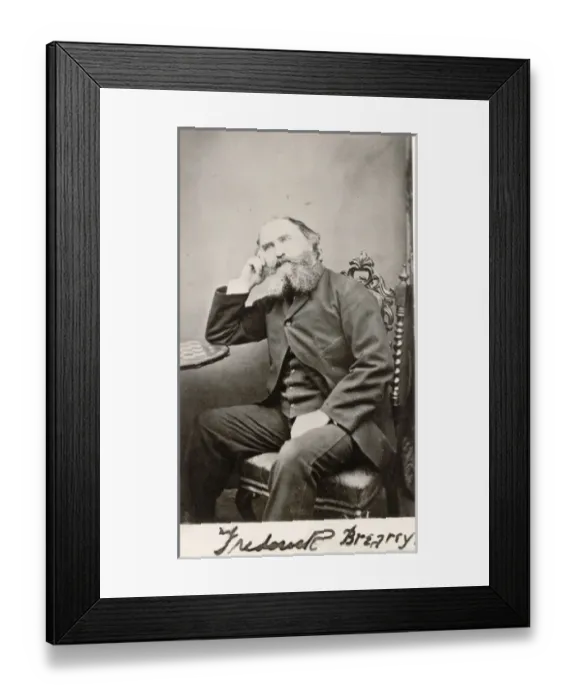 Framed Print : Frederick W Brearey, Secretary Framed Print : Frederick W Brearey, Secretary