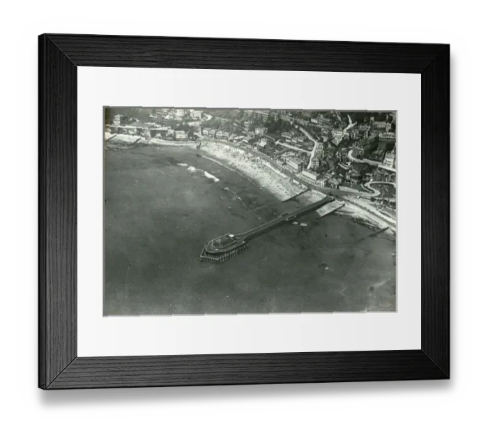 Framed Print : Aerial view of Ventnor, Isle of Wight Framed Print : Aerial view of Ventnor, Isle of Wight