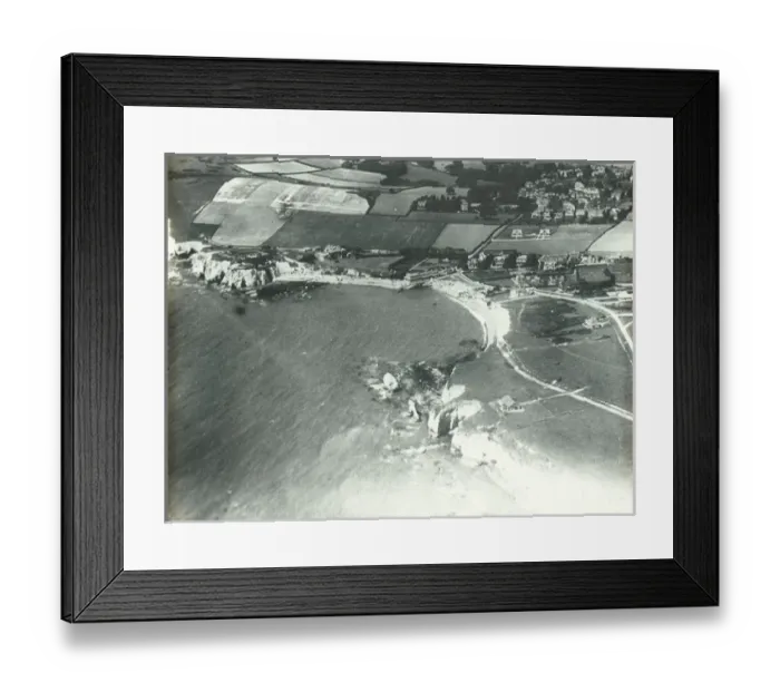 Framed Print : Aerial view of Freshwater, Isle of Wight Framed Print : Aerial view of Freshwater, Isle of Wight