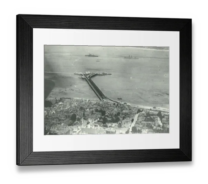 Framed Print : Aerial view of Ryde, Isle of Wight Framed Print : Aerial view of Ryde, Isle of Wight