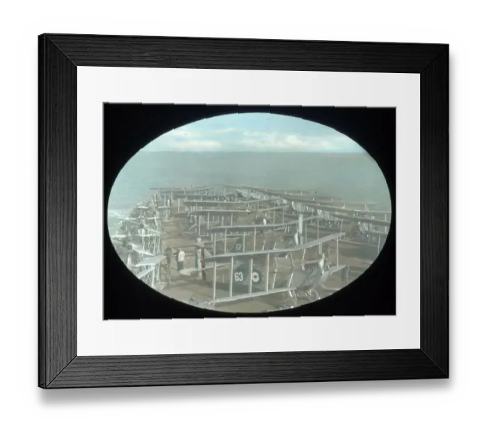 Framed Print : Blackburn Darts aboard an aircraft carrier Framed Print : Blackburn Darts aboard an aircraft carrier