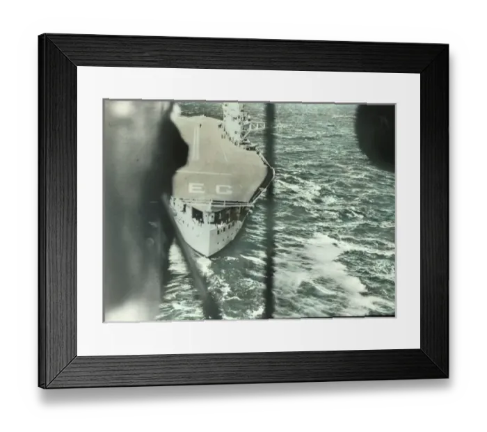 Framed Print : An aircraft carrier Framed Print : An aircraft carrier