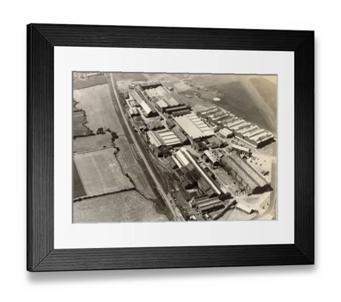 Framed Print : The Westland factory at Yeovil Framed Print : The Westland factory at Yeovil