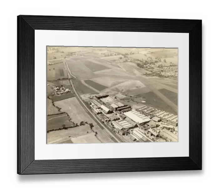 Framed Print : The Westland factory at Yeovil Framed Print : The Westland factory at Yeovil