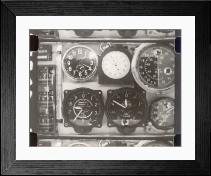 Framed Print : Instruments of NLL automatic observer Framed Print : Instruments of NLL automatic observer