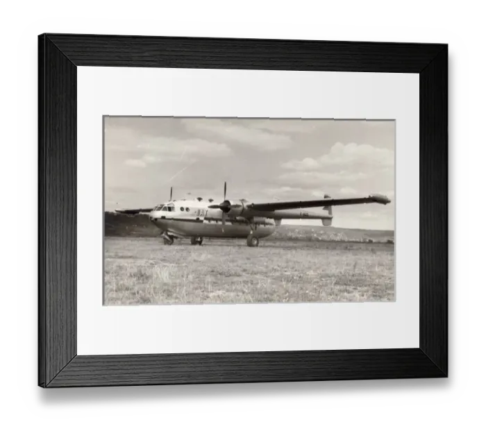 Framed Print : Nord 2502 Noratlas, F-BGZD, of UAT Framed Print : Nord 2502 Noratlas, F-BGZD, of UAT
