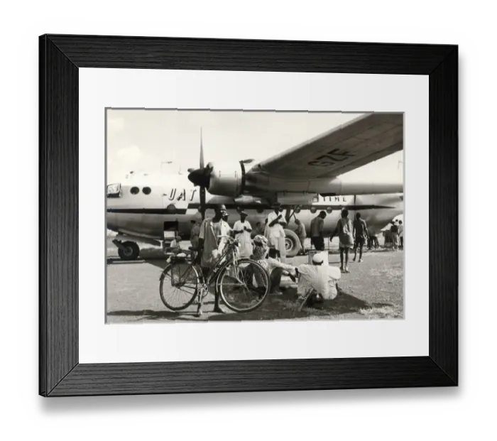 Framed Print : Nord 2502 Noratlas, F-BGZF, of UAT Framed Print : Nord 2502 Noratlas, F-BGZF, of UAT