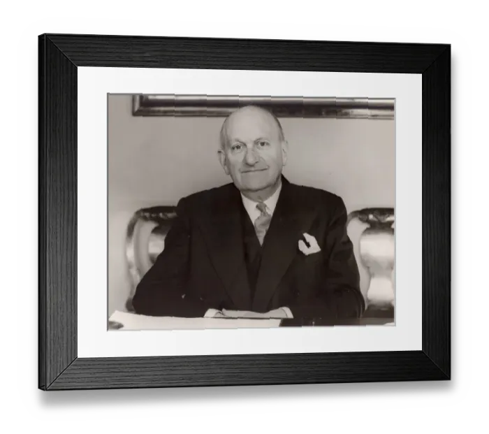 Framed Print : Sir Frederick Handley Page, CBE, FRAeS, 1885-1962, RAeS Framed Print : Sir Frederick Handley Page, CBE, FRAeS, 1885-1962, RAeS