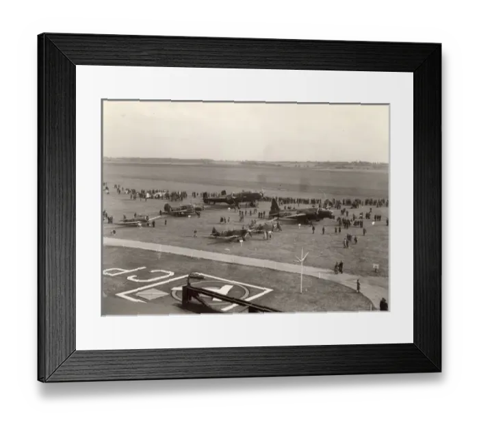 Framed Print : Battle of Britain air display at RAF Cranwell Framed Print : Battle of Britain air display at RAF Cranwell