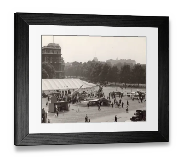 Framed Print : RAF exhibition at Horse Guards Parade, London Framed Print : RAF exhibition at Horse Guards Parade, London
