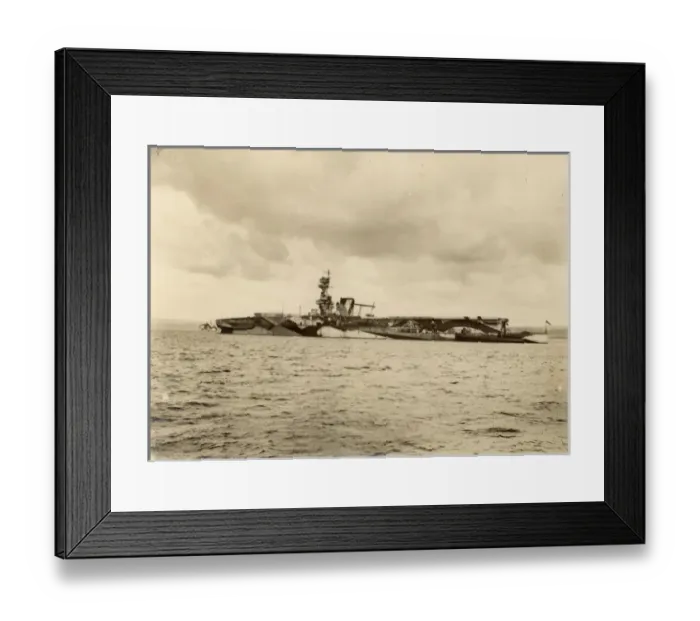 Framed Print : HMS Furious (47) c 1918 Framed Print : HMS Furious (47) c 1918