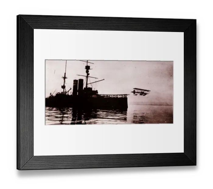 Framed Print : The Short S38, piloted by Commander Charles Rumney Samson Framed Print : The Short S38, piloted by Commander Charles Rumney Samson