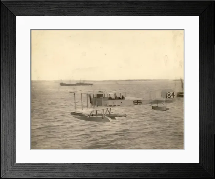 Framed Print : Short Type 184 Seaplane, 184 Framed Print : Short Type 184 Seaplane, 184