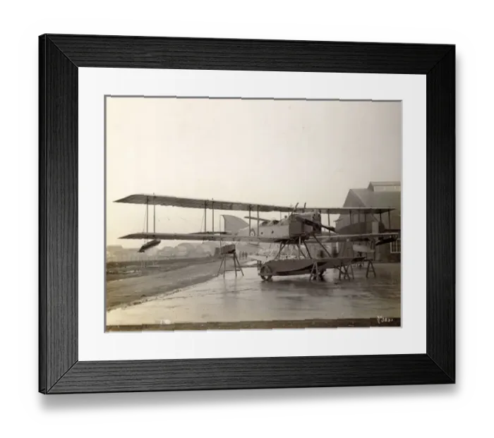 Framed Print : Short Type 184 Seaplane, 8104