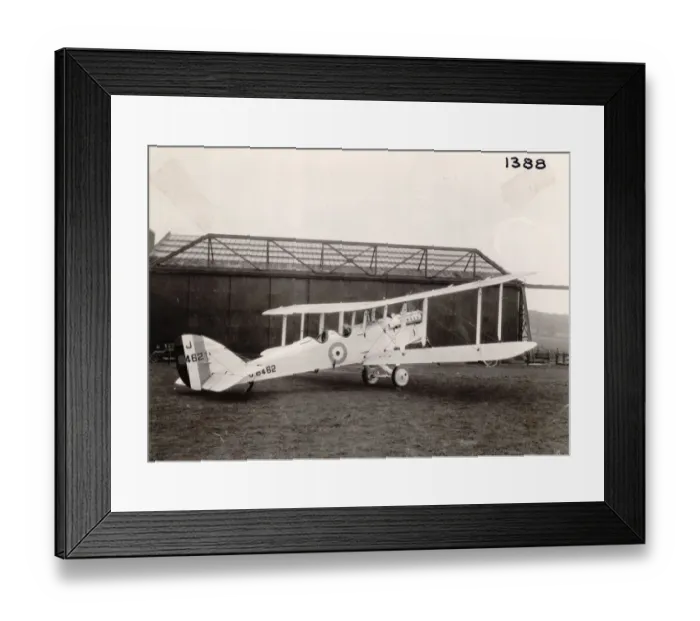 Framed Print : A late-production Liberty-engined DH9A, J8462 Framed Print : A late-production Liberty-engined DH9A, J8462