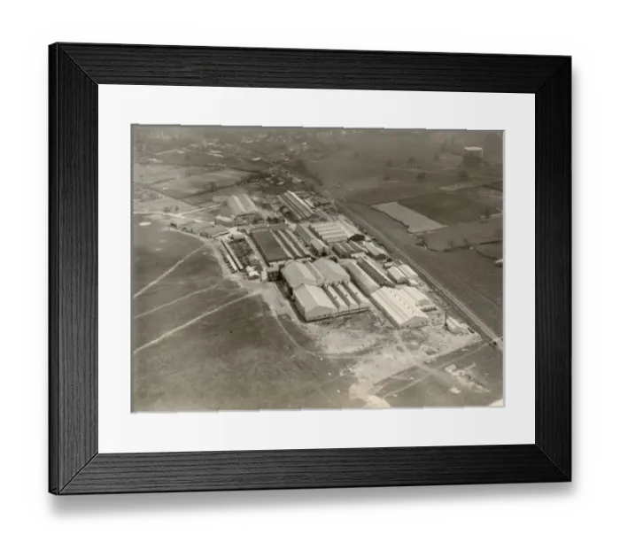 Framed Print : The Westland factory at Yeovil Framed Print : The Westland factory at Yeovil