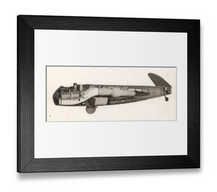 Framed Print : Westland jet fighter-bomber design by W E W Petter Framed Print : Westland jet fighter-bomber design by W E W Petter