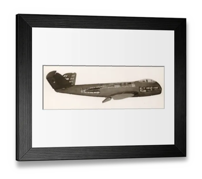 Framed Print : Westland jet fighter-bomber design by W E W Petter Framed Print : Westland jet fighter-bomber design by W E W Petter