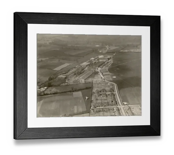 Framed Print : The Westland factory at Yeovil Framed Print : The Westland factory at Yeovil
