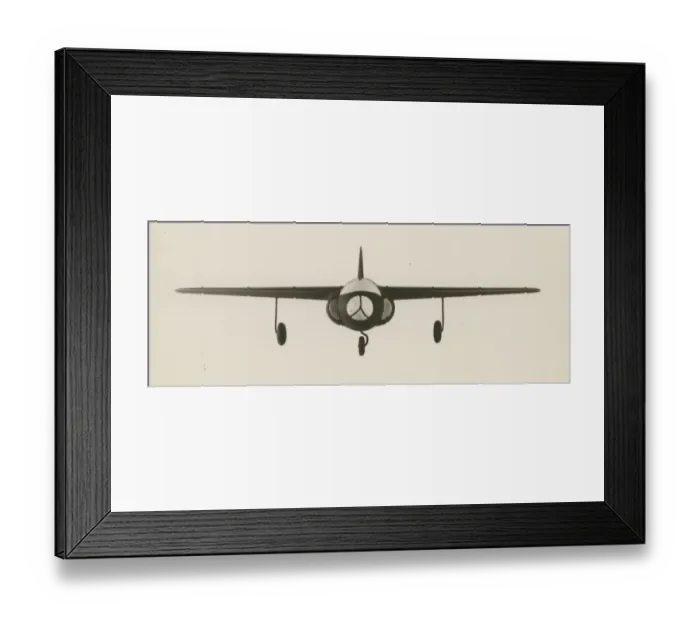 Framed Print : Westland jet fighter-bomber design by W E W Petter Framed Print : Westland jet fighter-bomber design by W E W Petter