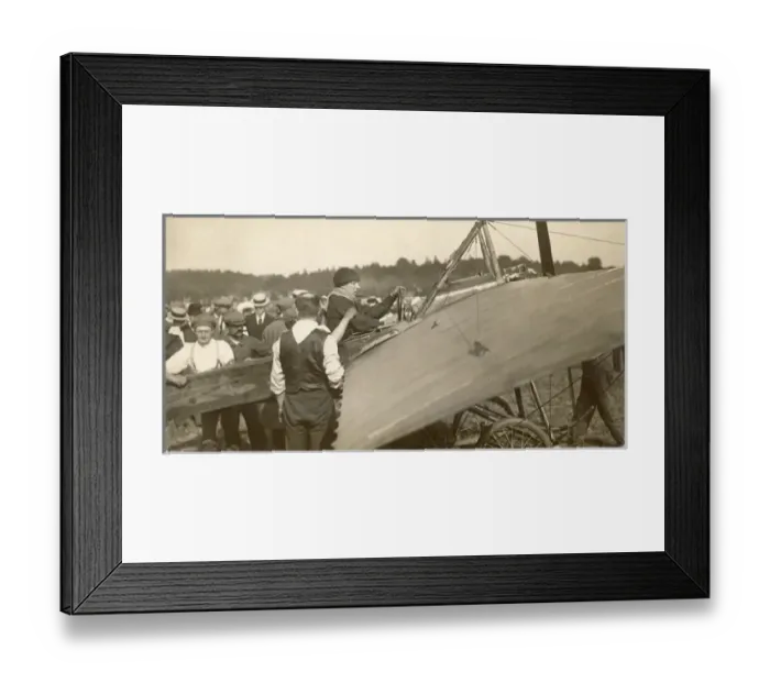 Framed Print : Lt John Cyril Porte (1884-1919) in his Deperdussin Framed Print : Lt John Cyril Porte (1884-1919) in his Deperdussin