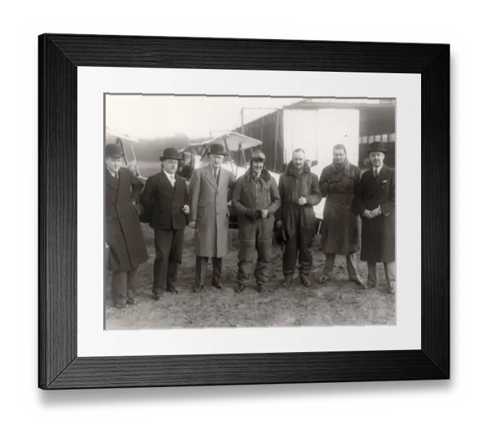 Framed Print : Avro From left: Roy Dobson, Sir John Higgins Framed Print : Avro From left: Roy Dobson, Sir John Higgins